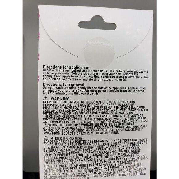 Butterfly nail wraps press on nail decals - Picture 2 of 2